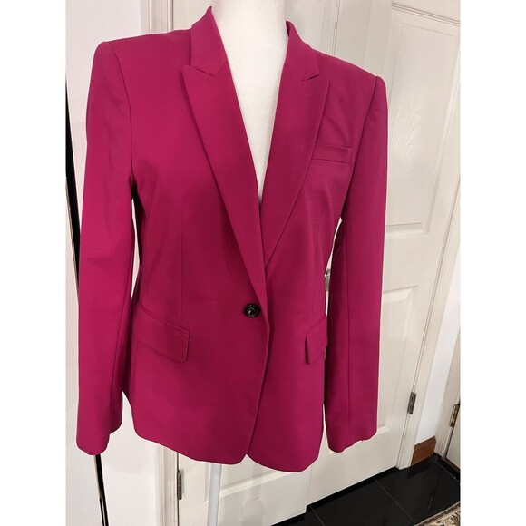 Massimo Dutti Jackets & Blazers - Massimo Dutti Electric Pink Women’s Jacket 44/34